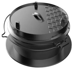 Tepro 8230 Liatinový kotlík s vekom Dutch Oven, 6 l