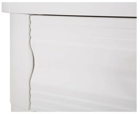 Biely konzolový stolík z jedlového dreva 40x110 cm Shine – Mauro Ferretti