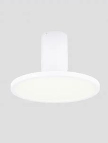 LED biele designové stropné svietidlo Ekei