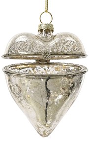 Sklenené otvárateľné srdce