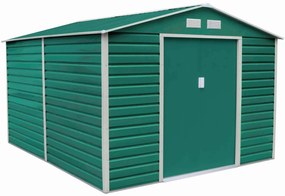 Záhradný domček G21 GAH 1085 - 340 x 319 cm, zelený