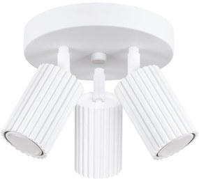 Biele bodové svietidlo Gleam – Sollux