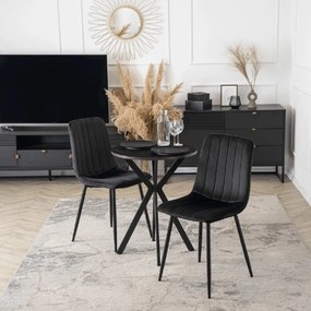 PROXIMA.store - Jedálenský stôl LAUREN FARBA: biela, FARBA NÔH: orech