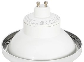 GU10 Stmievateľná LED žiarovka AR111 biela 11W 810lm 2700K