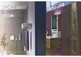 GROHE 19895000 - Umývadlová dvojotvorová batéria EUROCUBE 171 mm lesklý chróm