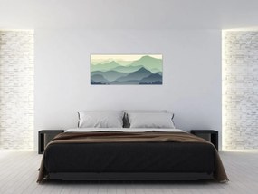 Obraz - Forest Mountain (120x50 cm)