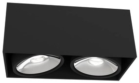 Orlicki design Moderné bodové svietidlo Cardi II čierna/chróm