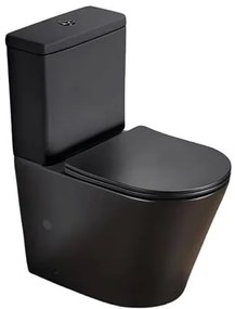 WC kombi komplet SAT Infinitio čierna matná mat vario SATINF031VPSNBKM