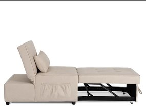 Kreslo EMILIO 67 cm, béžové