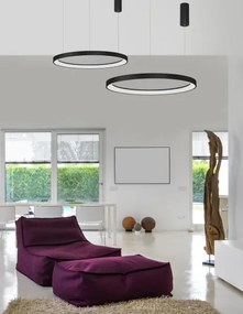 LED luster Pertino 78 3000K čierne