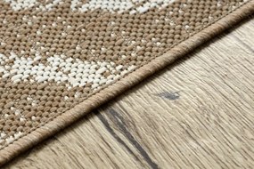 Koberec SIZAL FLAT 48957265 geometrický ROMBY naturálny / béžový