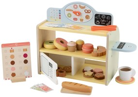 lupilu®  Drevený stolný gril 2 v 1/Pekáreň a kaviareň (pekáreň)  (100394479)