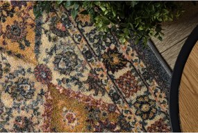 Protišmykový behúň MODERN CLASSIC 19 béžový / sivý - Výpredaj