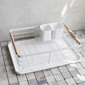 Odkvapkávač na riad PLYSTRE biely 887203