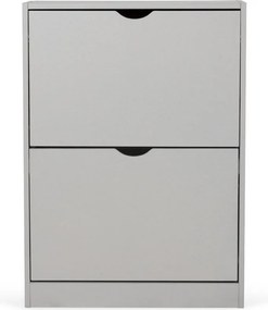 Sivá výklopná skrinka na topánky 50x82x24 cm Stelo – Bonami Essentials