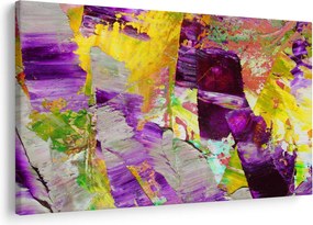 Obraz abstrakcie - maľba (90x60 cm)