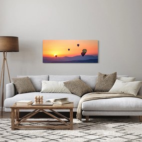 Obraz teplovzdušných balónov (120x50 cm)