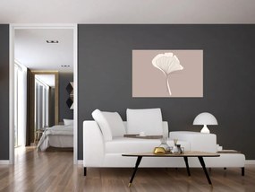 Obraz - Béžové listy N⁰3 (90x60 cm)