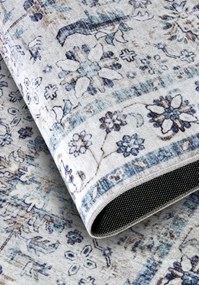 ELLE Decoration, Kusový koberec Imagination New 106042 Cream/Blue z kolekcie Elle, 120x160, modrá, obývacia izba