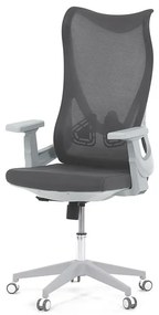 Autronic BONTEC Kancelárska stolička, hojdací mechanizmus, čierna sieťovina, KA-S248 BK Farba: Šedá