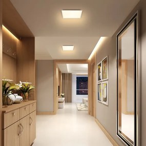 Brilagi - LED Stropné svietidlo SLIMFRAME LED/25W/230V 30x30 cm biela