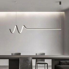 Toolight Toolight, LED závesné svietidlo 120cm, 36W, 3000K, LHJ030-CP, čierna, OSW-50013