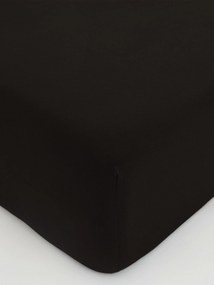 Jersey plachta Classic 140 x 200 cm - tmavo hnedá