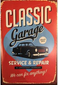 Ceduľa Classic Garage