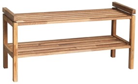 Skrinka na topánky z dubového dreva v prírodnej farbe Confetti – Rowico