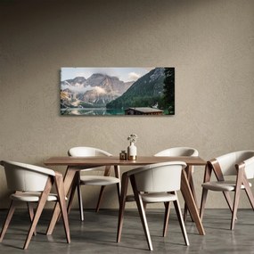 Obraz - Lake Prags (120x50 cm)