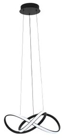 LED Stmievateľný luster na lanku LED/65W/230V 3000-6500K + diaľkové ovládanie