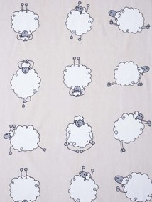 Osuška 90 x 170 cm - Ovečky Morning Yoga