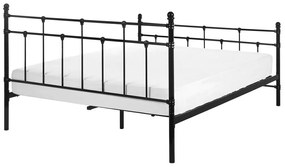 Manželská posteľ 140 cm Lynza (čierna). Vlastná spoľahlivá doprava až k Vám domov. 1081105