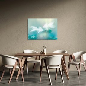 Sklenený obraz - Rybičky (70x50 cm)