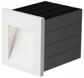 RED - R12013 - LED Vonkajšie vstavané svietidlo TESS LED/3W/230V IP54 biela