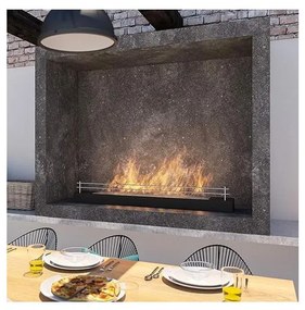 InFire - BIO krb 8x120 cm 3kW čierna