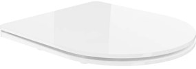Mexen Mexen, slim WC sedadlo s pomalým zatváraním, duroplast, biela lesklá, 39224000