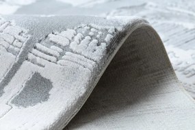 Koberec AKRYL VALS 0A046A C53 78 jasný sivý / tmavo sivý
