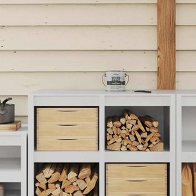 Farba na drevo Sivá 16,5 x 16,5 x 15,9 cm Tlač na stenu 4008538