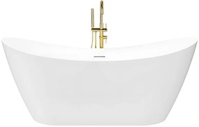 Rea Ferrano, voľne stojaca vaňa 170x80x72 cm, biela lesklá, REA-W4330