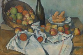 Obraz - Paul Cezanne, The Basket of Apples, reprodukcia (90x60 cm)