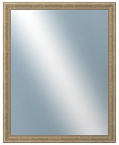 DANTIK - Zrkadlo v rámu, rozmer s rámom 80x100 cm z lišty KŘÍDLO malé strieborné patina (2775)