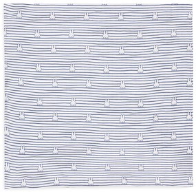 Plienky 3 ks 70x70 cm Miffy Stripe Navy