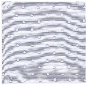 Plienky 3 ks 70x70 cm Miffy Stripe Navy
