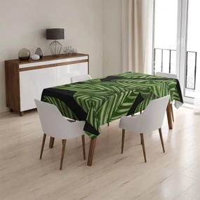 Sablio Obrus Abstrakcia listov - 90x90 cm