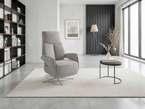 XXXLutz RELAXAČNÉ KRESLO, textil, sivá Sit & More - Online Only obývacie izby - 000144035711