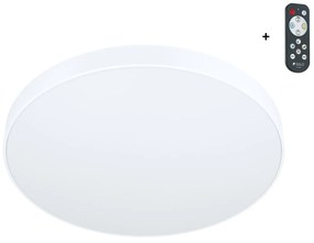 EGLO LED stropné svietidlo ZUBIETA-A, 24W, teplá biela-studená biela, 45cm, okrúhle, biele