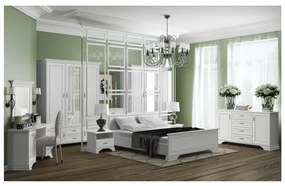 Komoda KENTAKT KOM2D4S, alpská biela