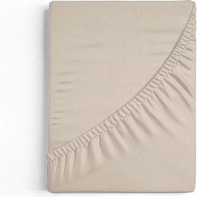 JERSEY PRESTIERADLO JERS4 140X200 CM, VÝŠKA 30 CM BÉŽOVÉ