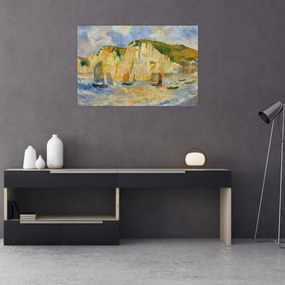 Obraz - Auguste Renoir, Sea and Cliffs, reprodukcia (90x60 cm)